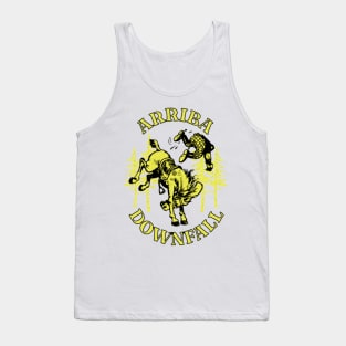 funny cowboy downfall arriba Tank Top